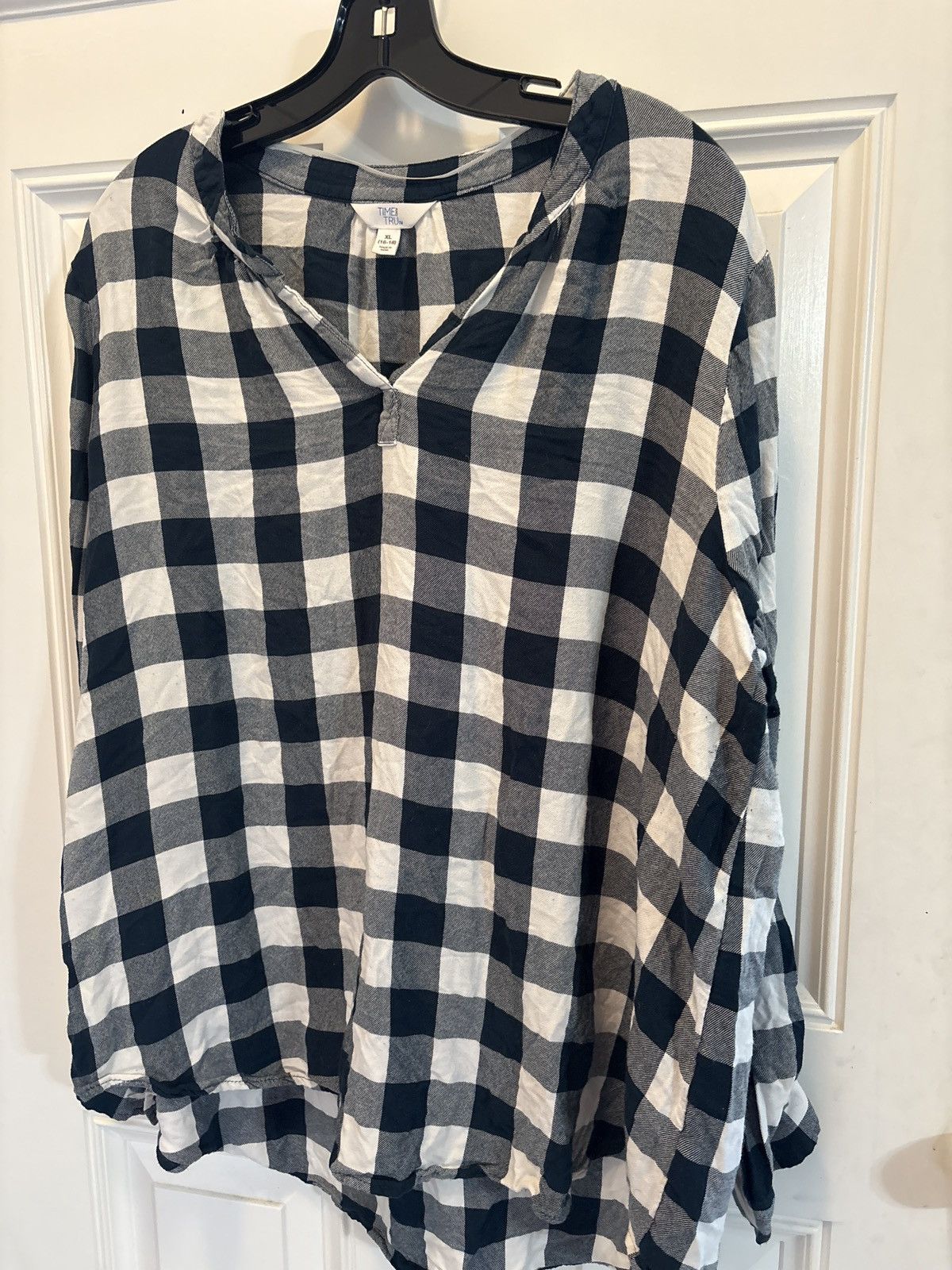 Other Time and Tru checkered blouse Size XL / US 12-14 / IT 48-50 - 1 Thumbnail