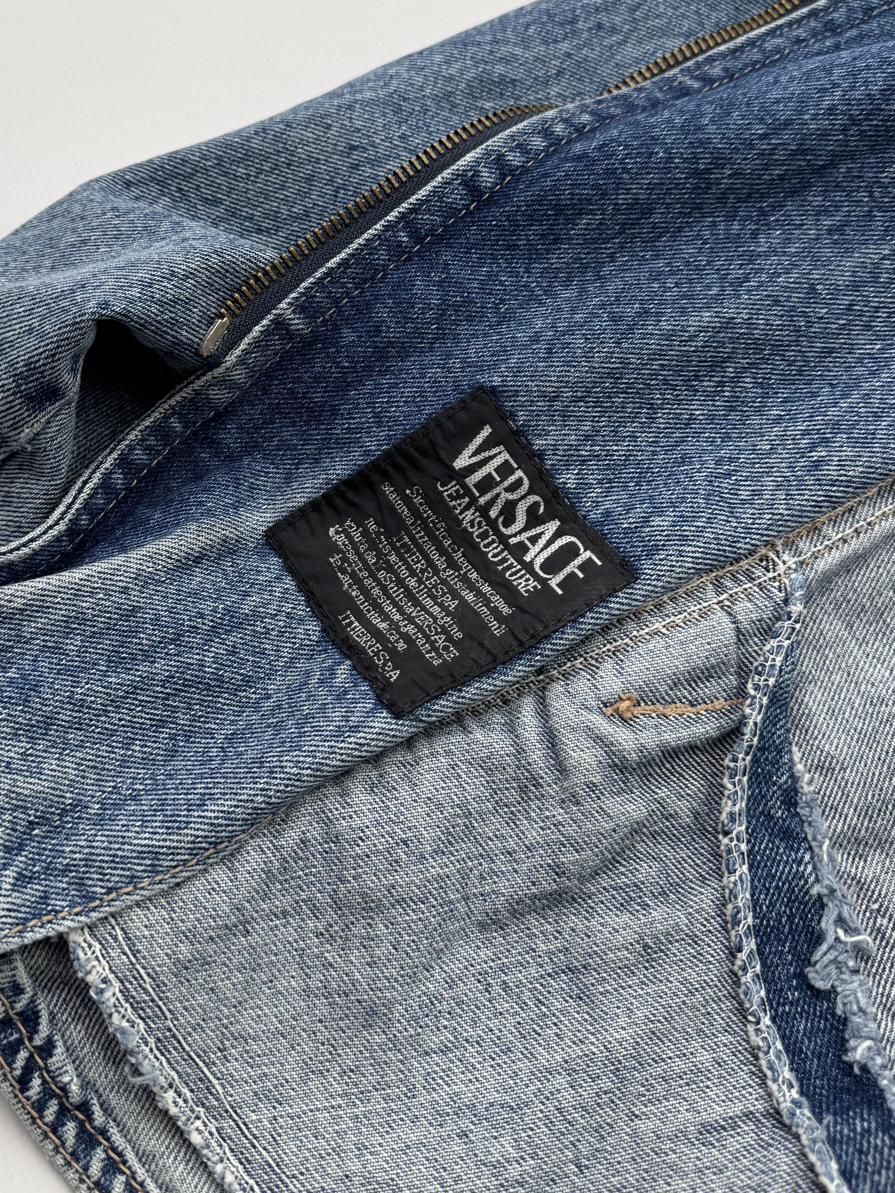 Versace Jeans Couture Versace Jeans Couture 80's Denim Jacket (145) Size M / US 6-8 / IT 42-44 - 10 Thumbnail