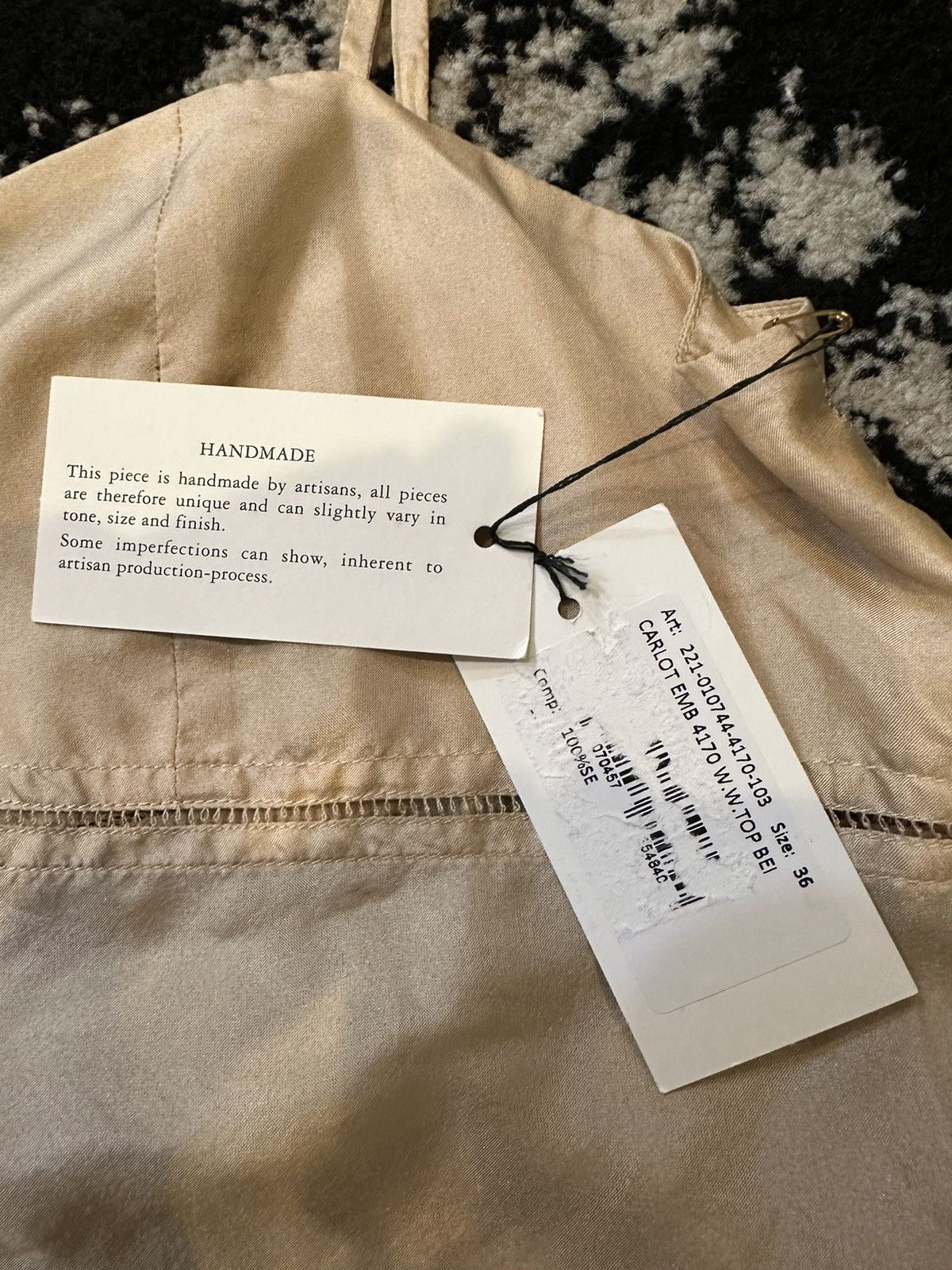 Dries Van Noten DRIES VAN NOTEN Silk Rose camisole Size XS / US 0-2 / IT 36-38 - 8 Thumbnail