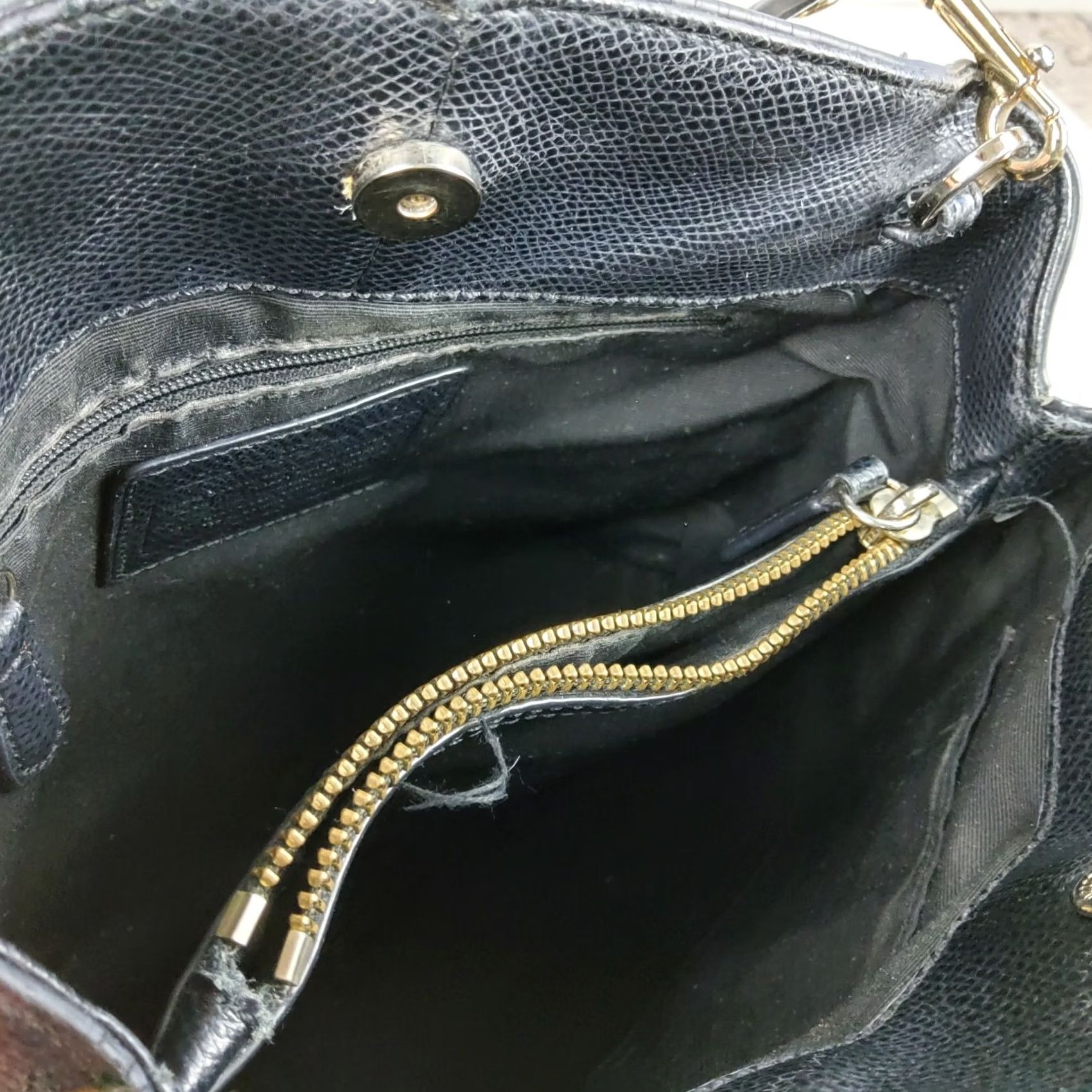 Coach COACH Minetta Crossgrain Leather Satchel Handbag F34663 Crossbody Purse Womens Bag Medium Black Leather Adjustable Strap Size ONE SIZE - 7 Thumbnail