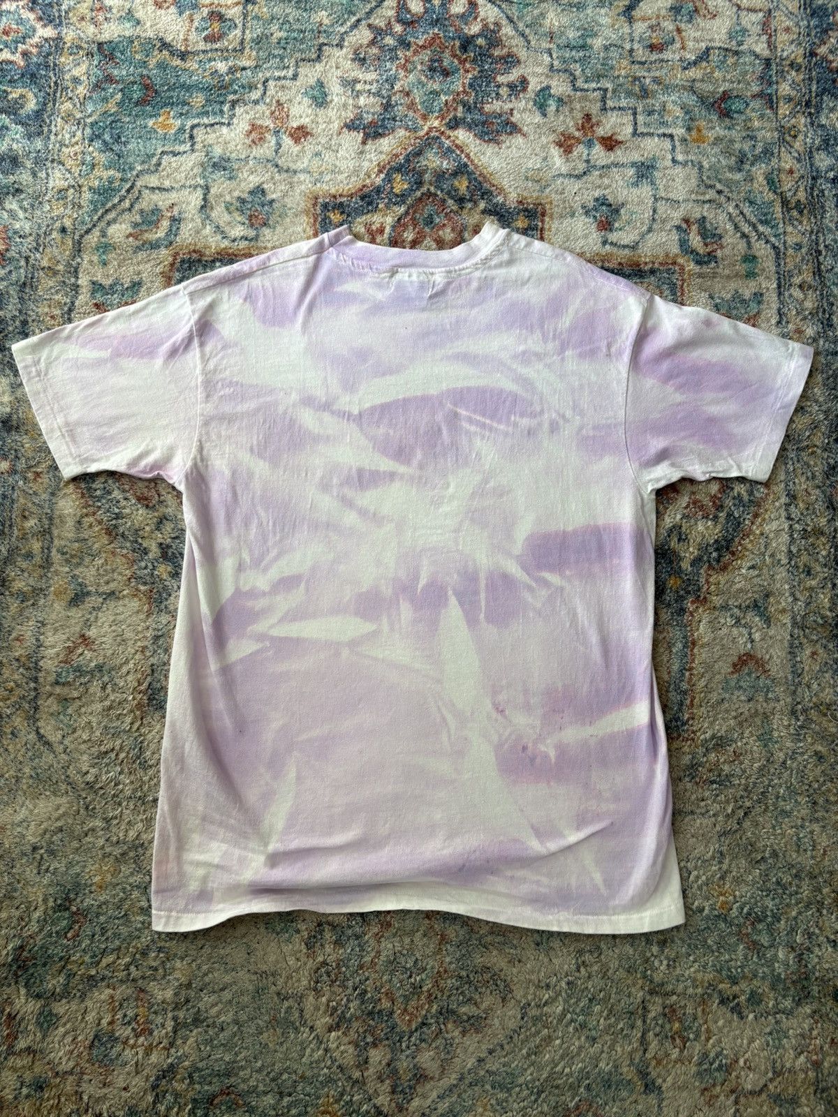 Vintage Vintage White Pink Tye-Dye T-shirt Size XL Size US XL / EU 56 / 4 - 2 Thumbnail