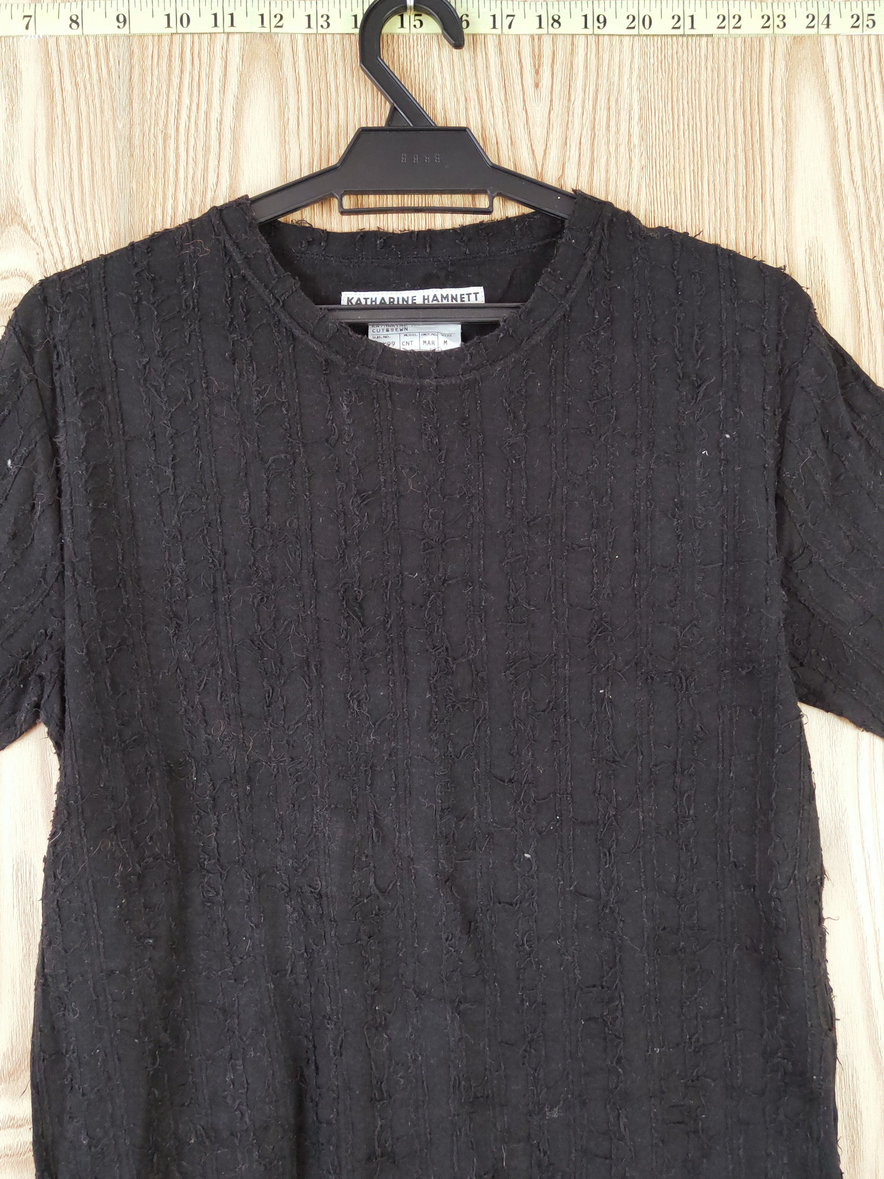 Katharine Hamnett London DL Katharine Hamnett London Black T-shirts #W745 Size US M / EU 48-50 / 2 - 3 Thumbnail