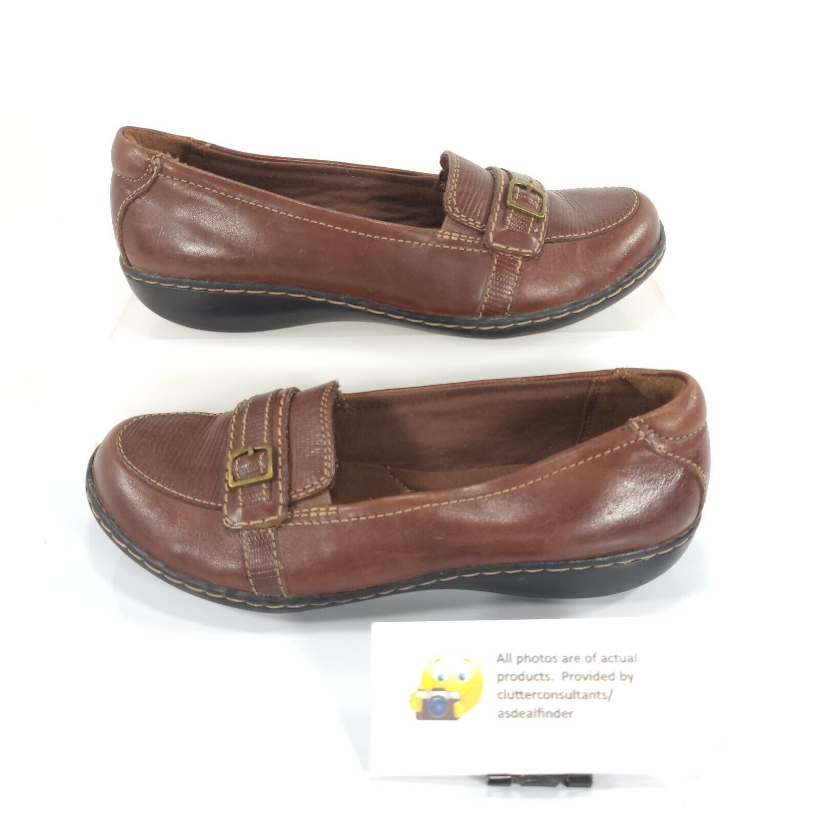 Clarks Clarks Collection Loafer Flat Womens Size 6 26101715 Brown Size US 6 / IT 36 - 5 Thumbnail