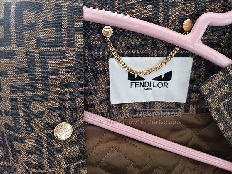 Fendi Fendi Monogram Hooded Blazer Size S / US 4 / IT 40 - 2 Thumbnail