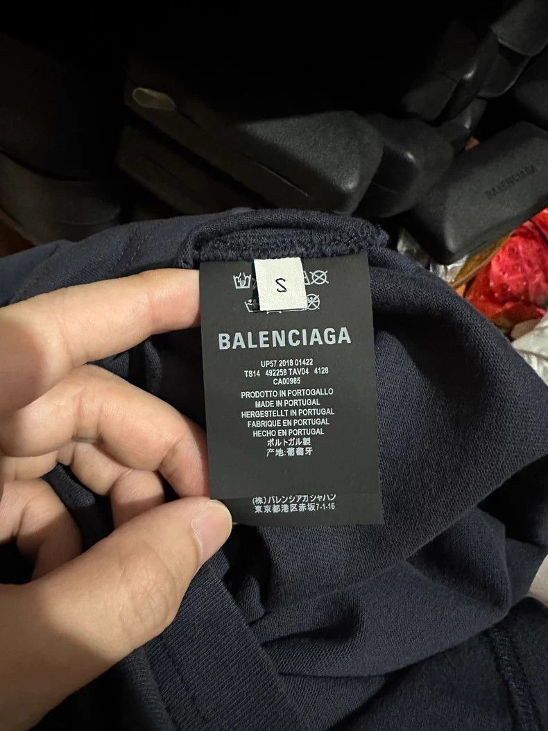 Balenciaga Balenciaga Wheat Logo Short Sleeve T-Shirt Size US S / EU 44-46 / 1 - 6 Thumbnail