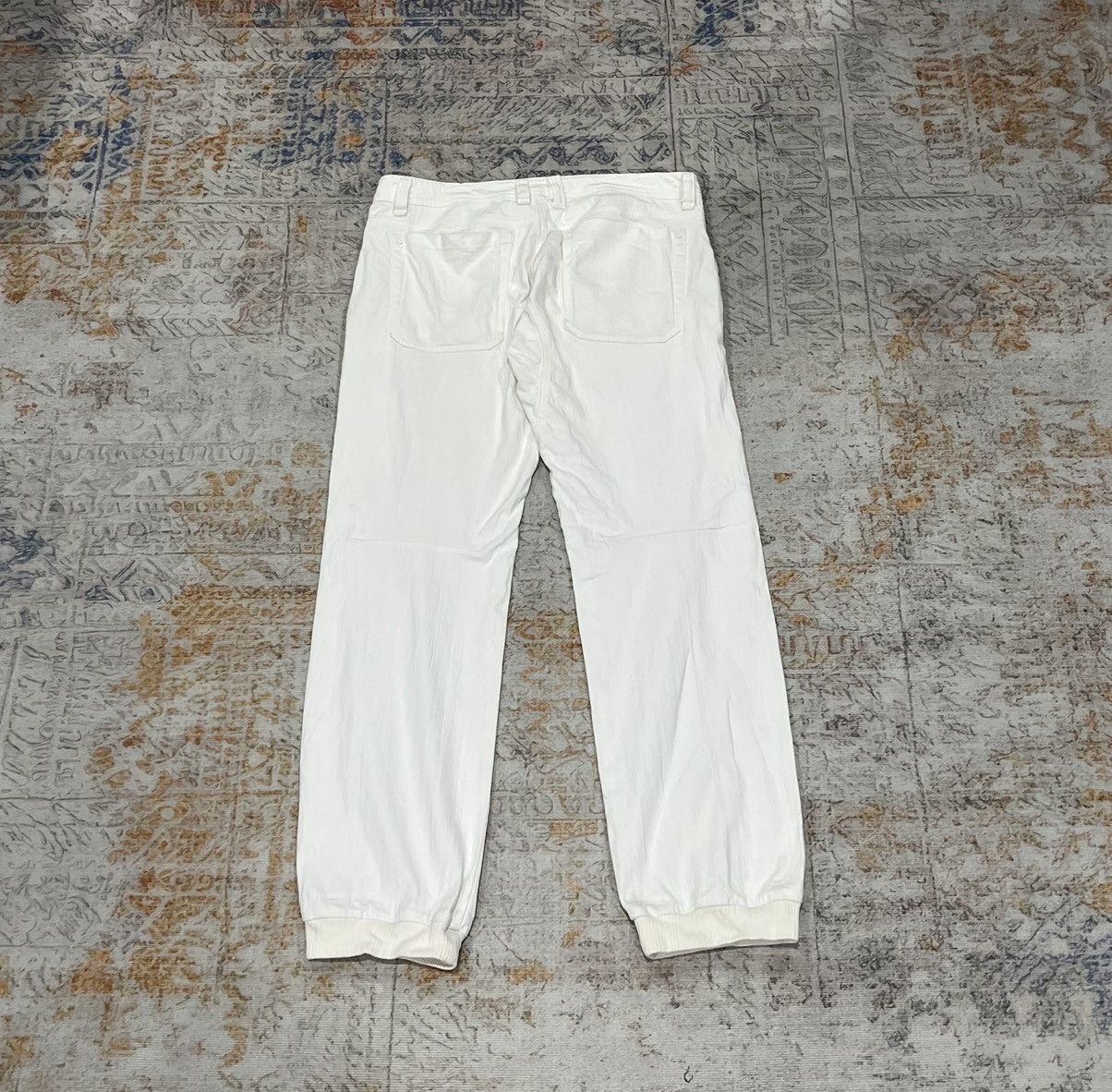 Diesel Diesel Industry Jogger White Jeans Size US 34 / EU 50 - 2 Thumbnail