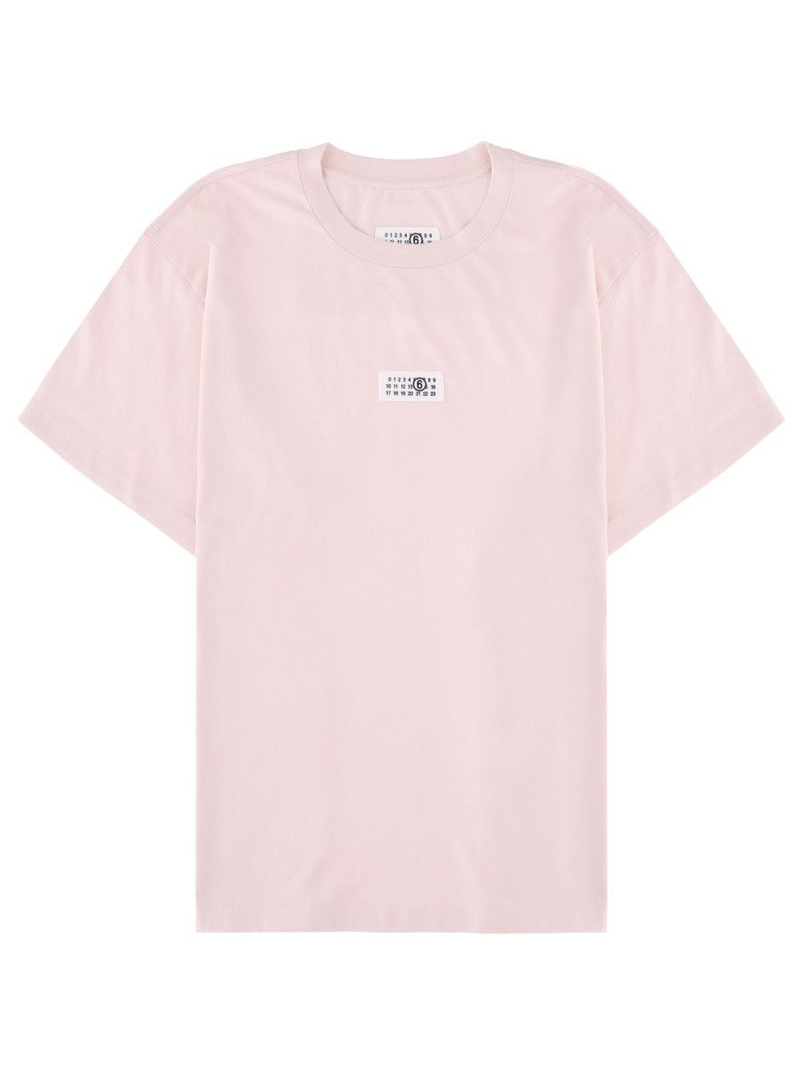 MM6 MM6 T-SHIRT "NUMERIC" - PINK Size US XL / EU 56 / 4 - 1 Thumbnail