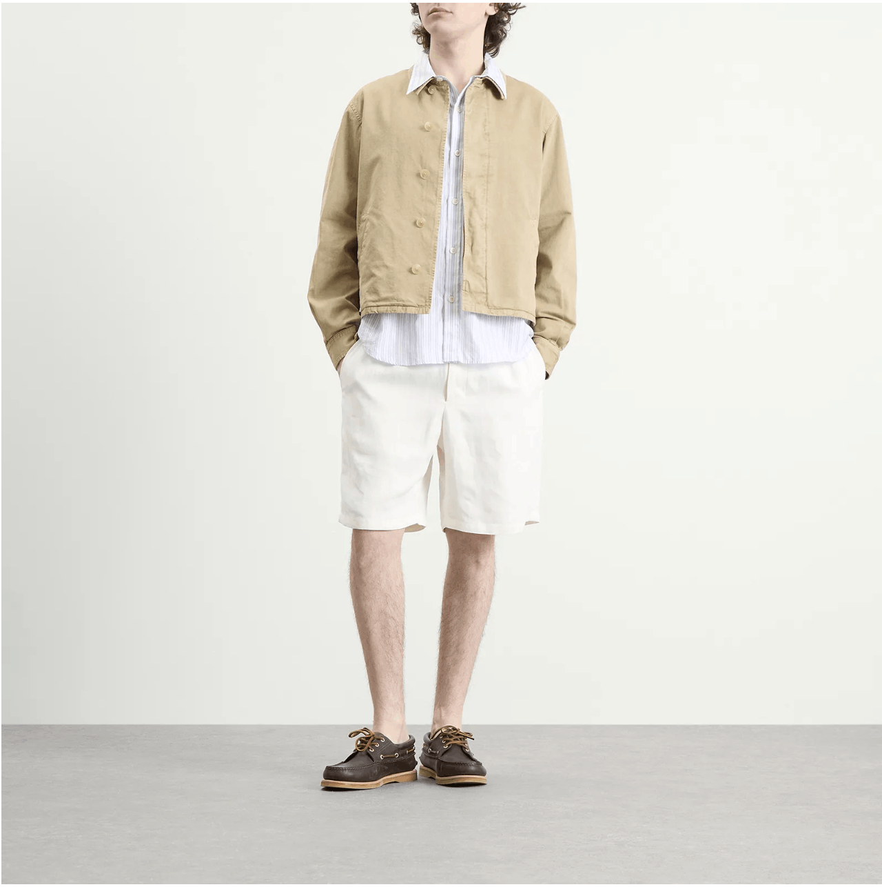 Auralee Auralee Garment-dyed Finx Chino Jacket Size US S / EU 44-46 / 1 - 7 Thumbnail