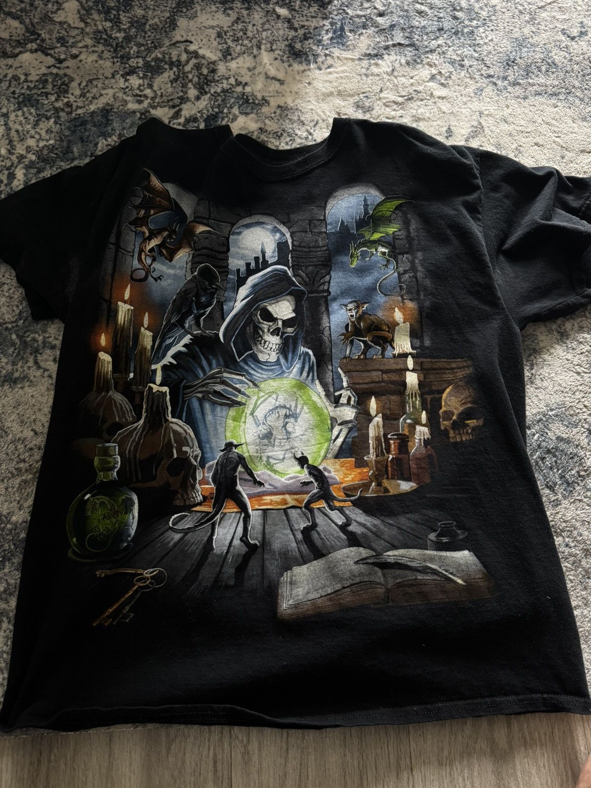 Liquid Blue × Vintage Liquid Blue Sorcerer Tee Size US XL / EU 56 / 4 - 1 Thumbnail