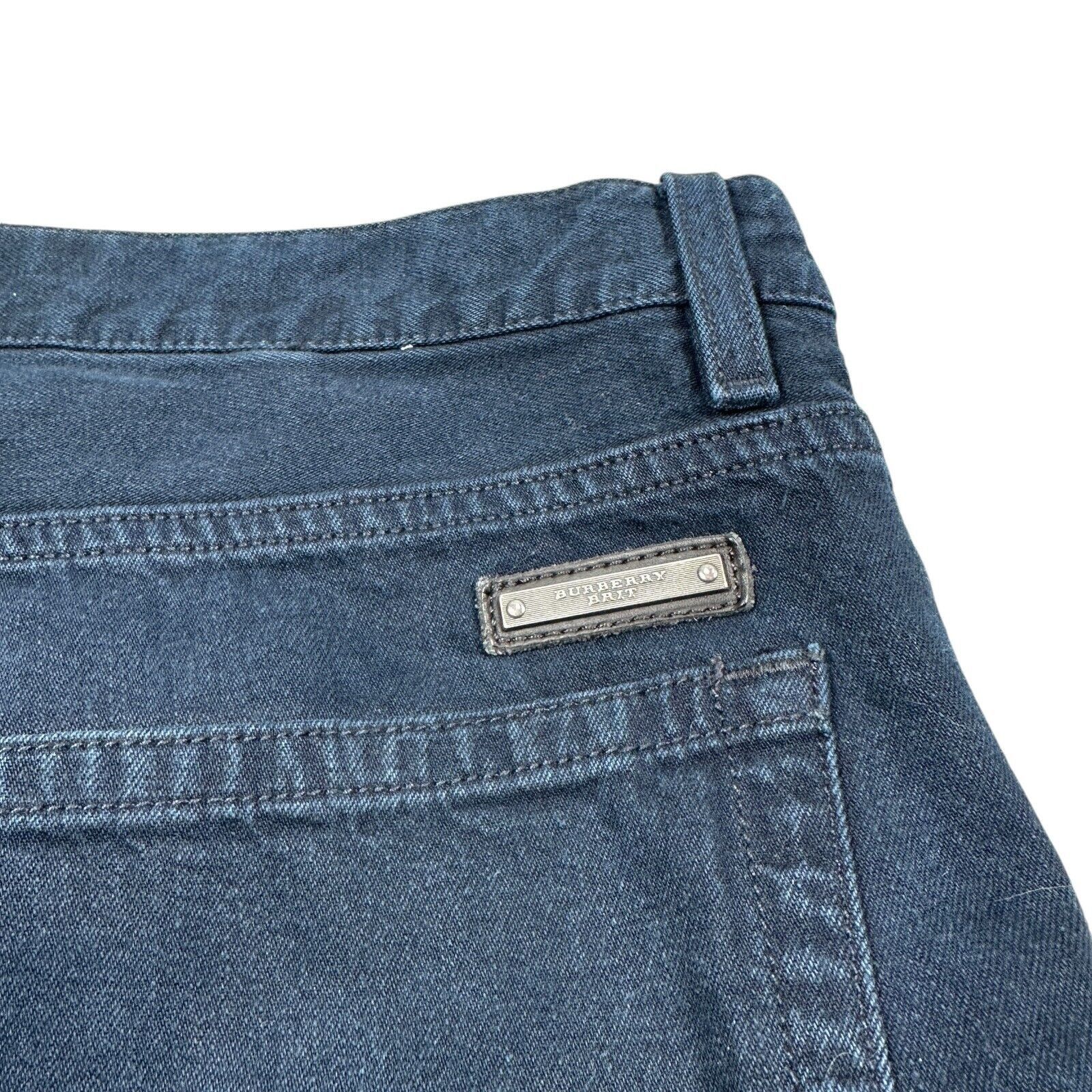 Burberry Burberry Brit Steadman Jeans Men’s 38 x 27 Blue Denim Size US 38 / EU 54 - 4 Thumbnail