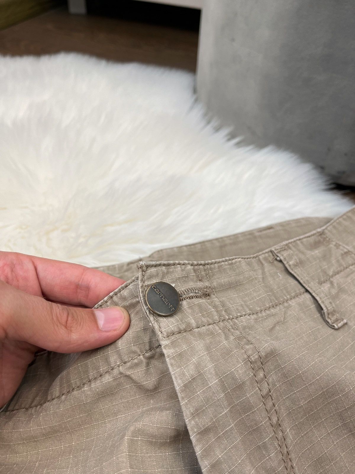 Carhartt × Vintage Crazy Vintage 90s Carhartt Baggy Carpenter Pants Y2K Size US 34 / EU 50 - 13 Thumbnail