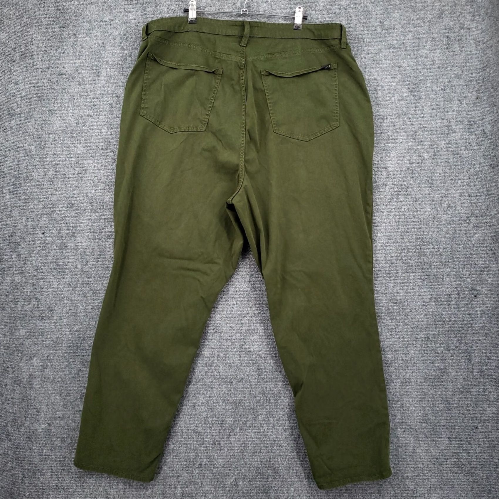 7 For All Mankind 7 For All Mankind Pants Womens 20 Green Easy Jogger High Rise Utility Size 42" / US 20 - 2 Thumbnail