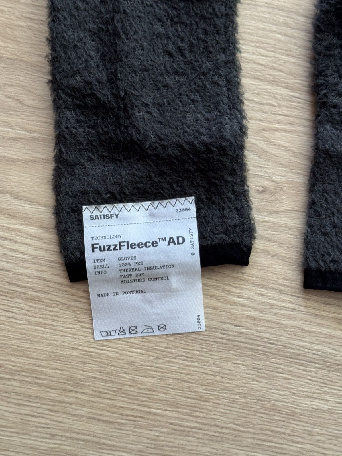 Satisfy Satisfy Running FuzzFleece AD Polartec “Phantom” Gloves Size ONE SIZE - 3 Thumbnail