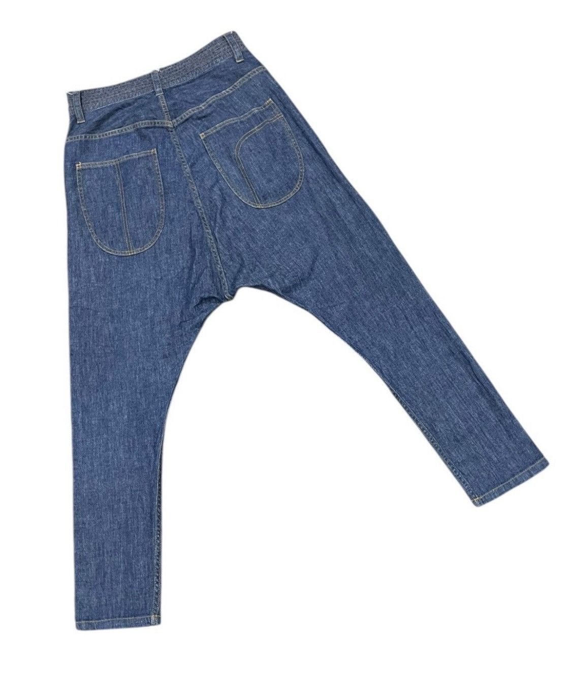 Tsumori Chisato Tsumori Chisato Issey Miyake Drop Crotch Dancer Denim Size US 29 - 12 Thumbnail