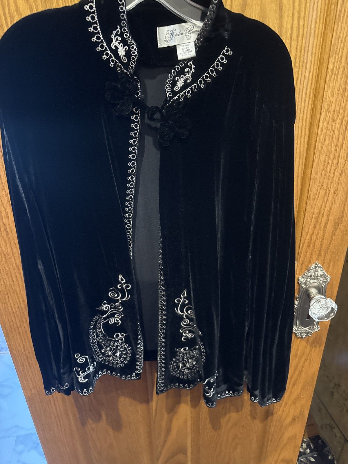 Other Black velvet cape Size ONE SIZE - 1 Thumbnail