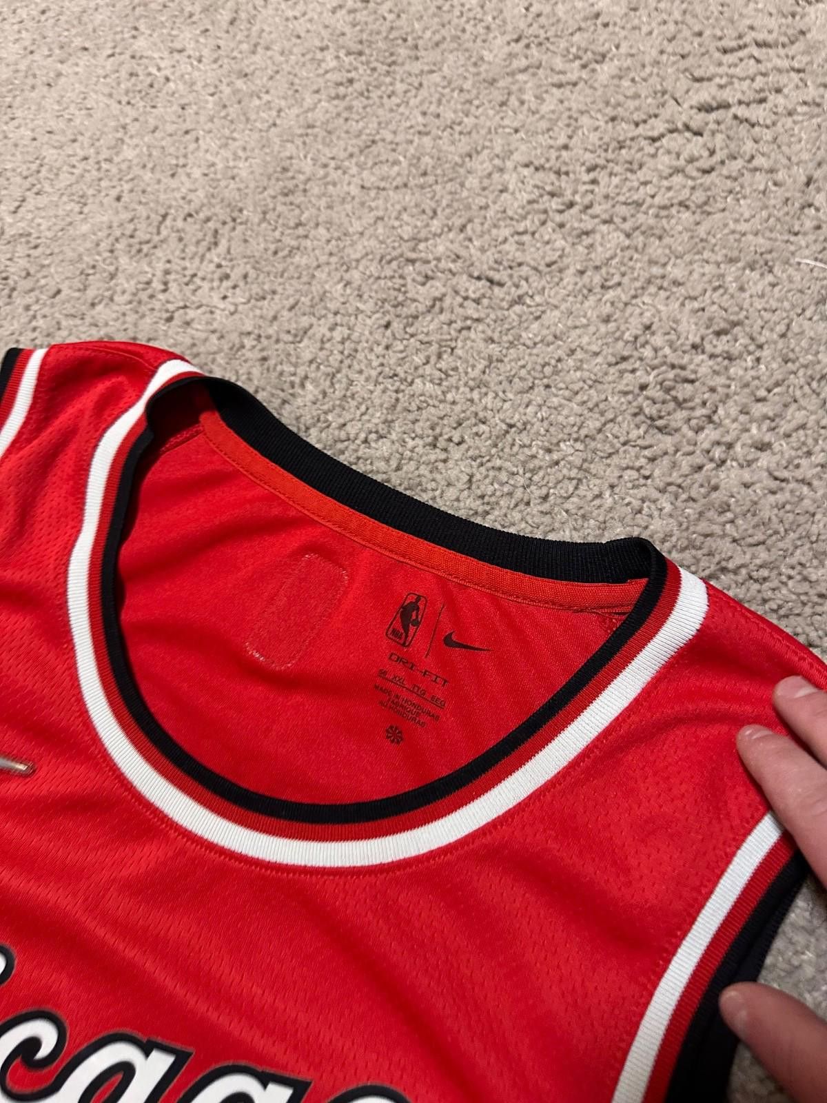 Nike Nike Chicago Bulls Zach Lavine City Edition Jersey 2021 2XL Size US XXL / EU 58 / 5 - 5 Thumbnail