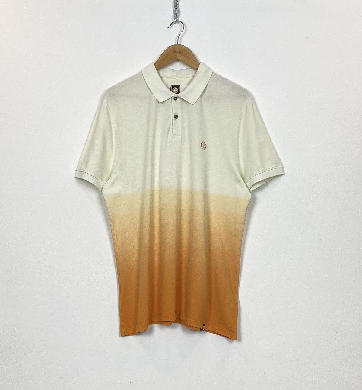 Designer Pretty Green Short Sleeve Fade Polo Shirt Men’s Size XXL Size US XXL / EU 58 / 5 - 1 Thumbnail