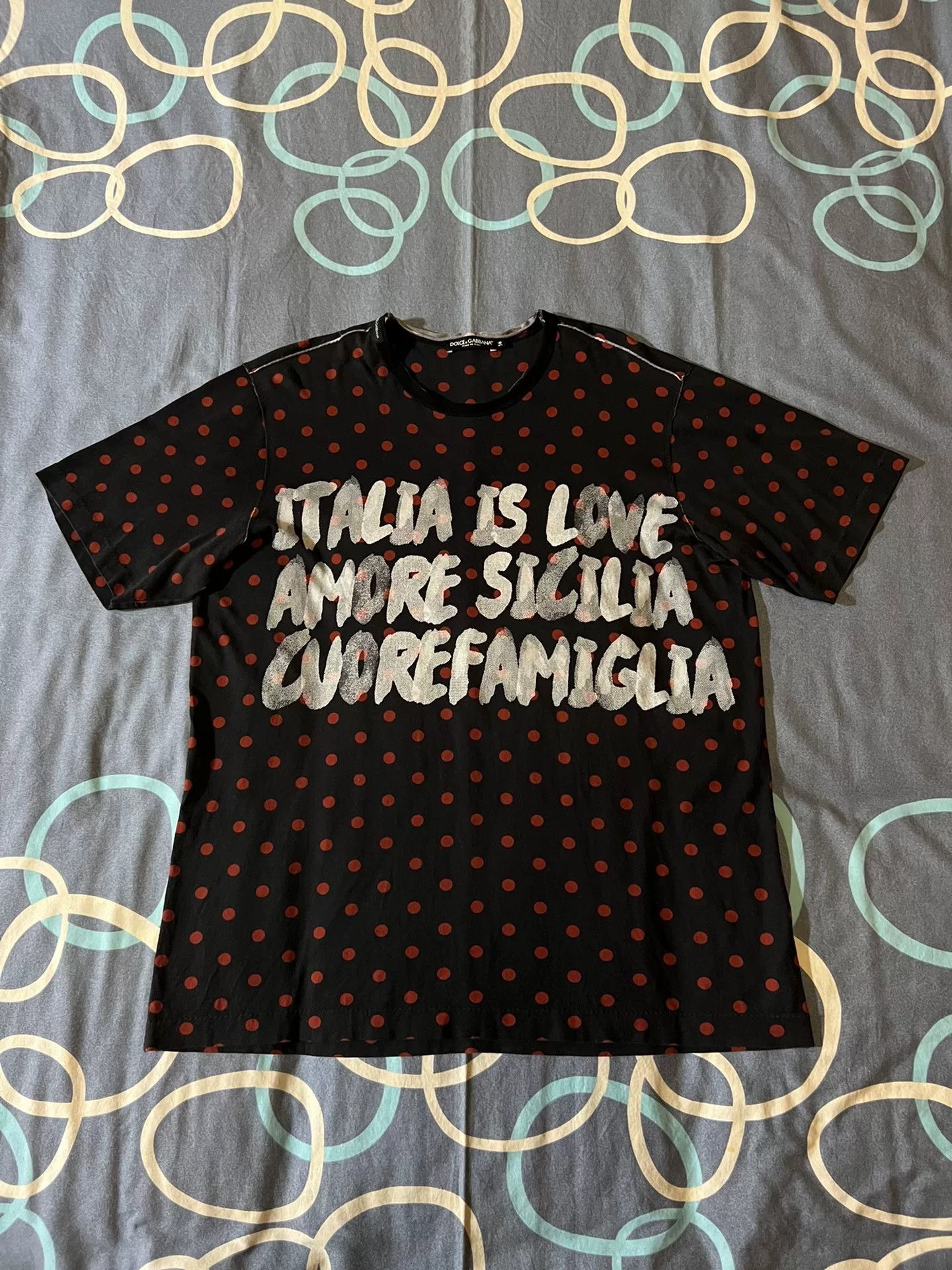Designer × Dolce & Gabbana × Luxury Dolce & Gabbana Graffiti T