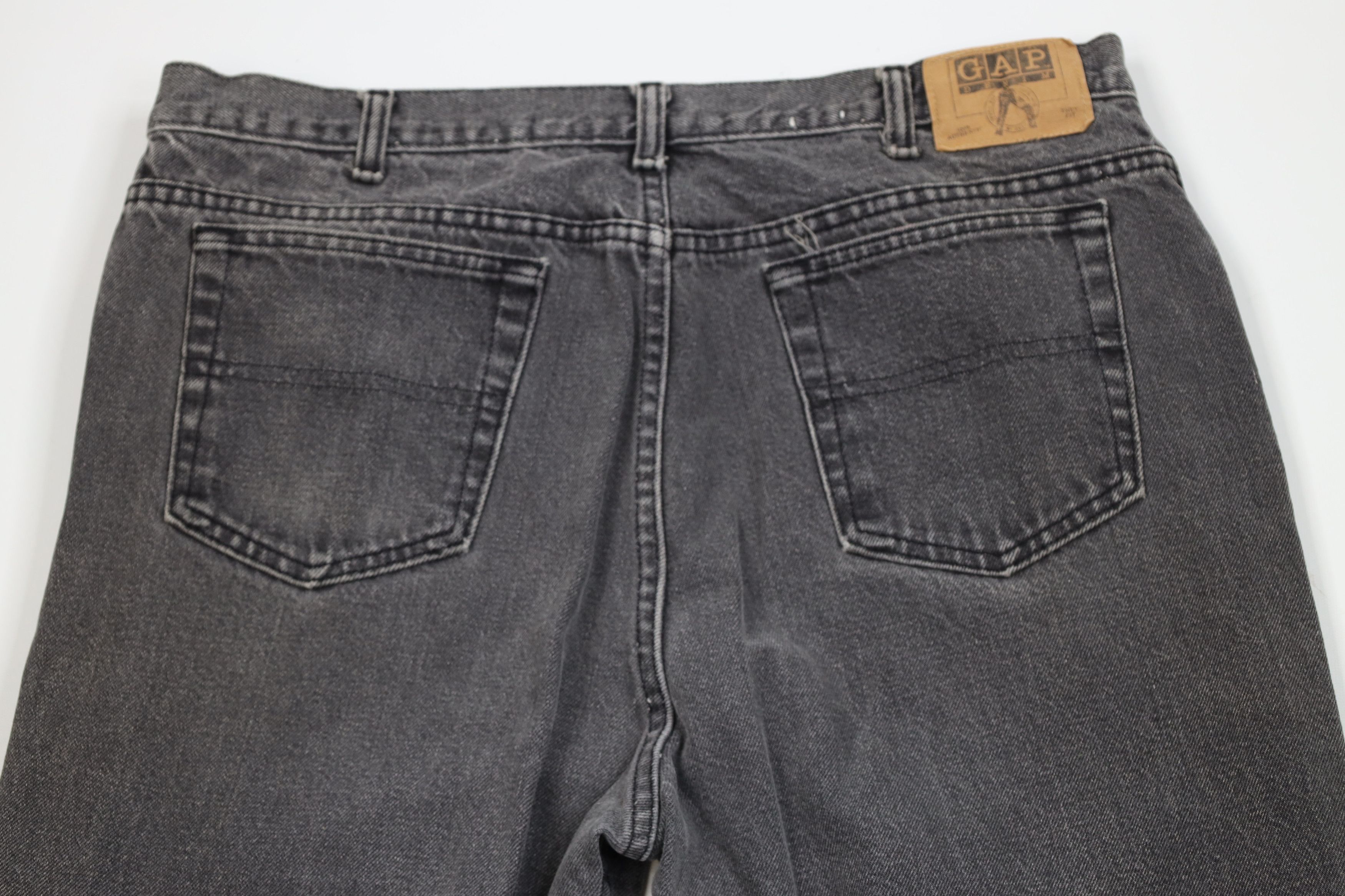 Gap Vintage 90s Gap Relaxed Fit Baggy Denim Jeans Black USA Size US 38 / EU 54 - 10 Thumbnail
