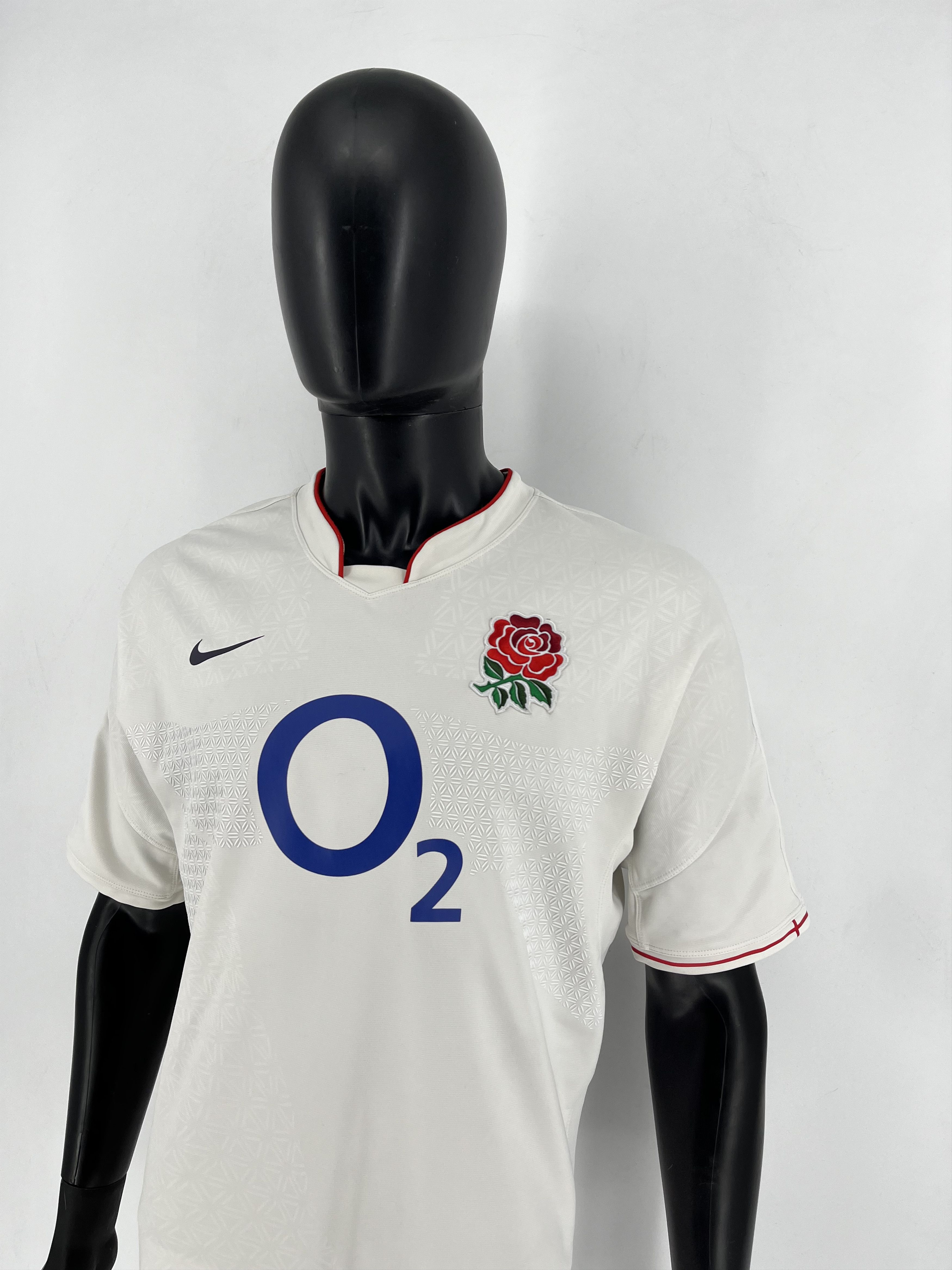 Nike Nike England 2009/2010 Floreat Ubique Home Jersey T Shirt Size US XL / EU 56 / 4 - 4 Thumbnail
