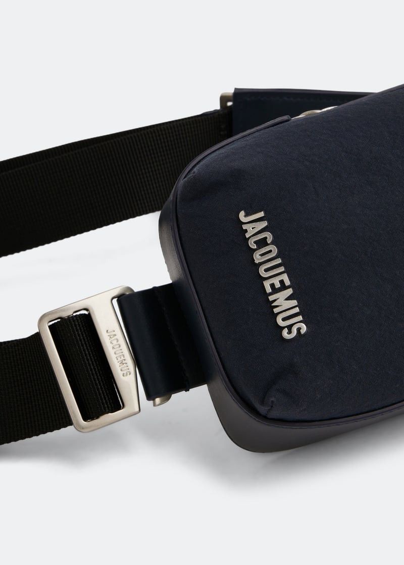Jacquemus o1mle0625 Size: OS / Le Giardino Shoulder Bag in Dark Navy Size ONE SIZE - 2 Thumbnail
