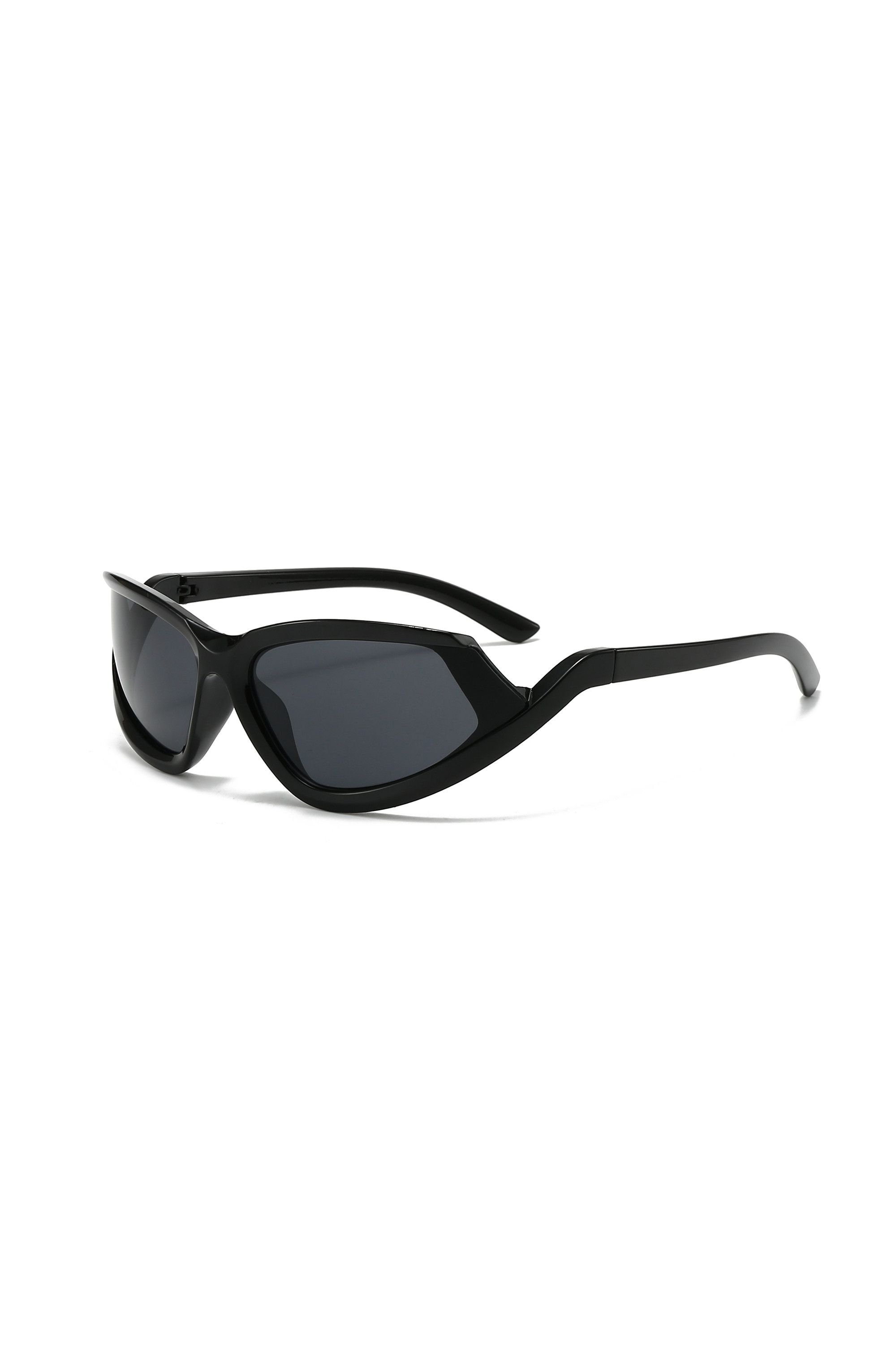 Japanese Brand Y2k Avant Garde Futuristic Black Sunglasses Unisex OS Size ONE SIZE - 1 Thumbnail