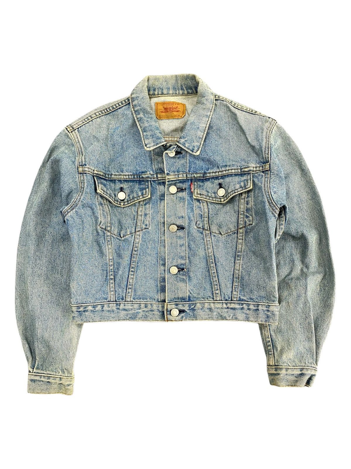 Levi's Vintage crop boxy levis jackets blue jeans Size M / US 6-8 / IT 42-44 - 1 Thumbnail
