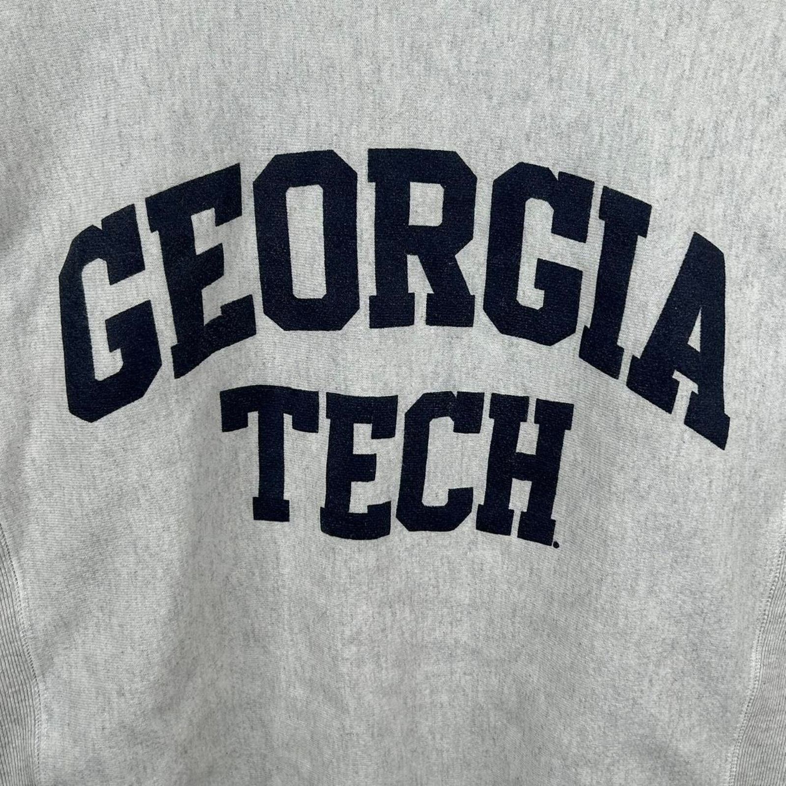 Champion Y2K Champion Georgia Tech Reverse Weave Crewneck Size Small Size US S / EU 44-46 / 1 - 2 Thumbnail