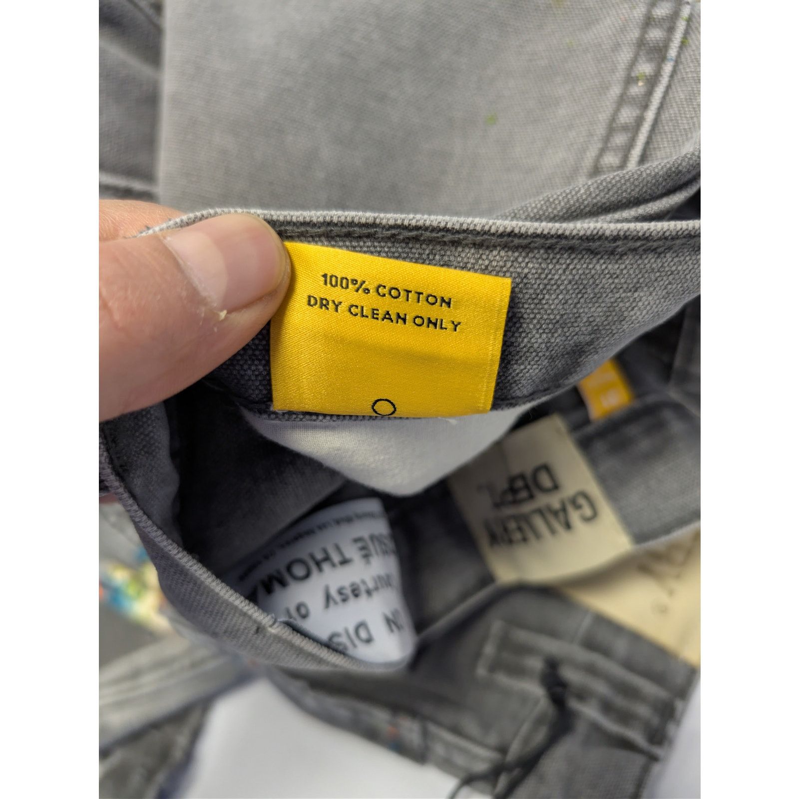 Gallery Dept. o1rshd1 LA Flare Carpenter Jeans in Charcoal Size US 31 - 20 Thumbnail