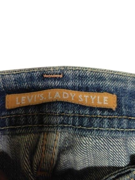 Levi's Vintage Clothing × Vintage LEVI’S LADY STYLE DISTRESSED JEANS FLARED VINTAGE Size 27" / US 4 / IT 40 - 3 Thumbnail