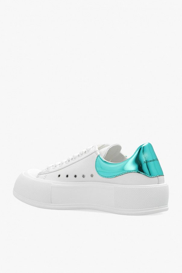 Alexander McQueen o1y0225 Low-Top Sneakers in White Size US 5 / IT 35 - 5 Thumbnail