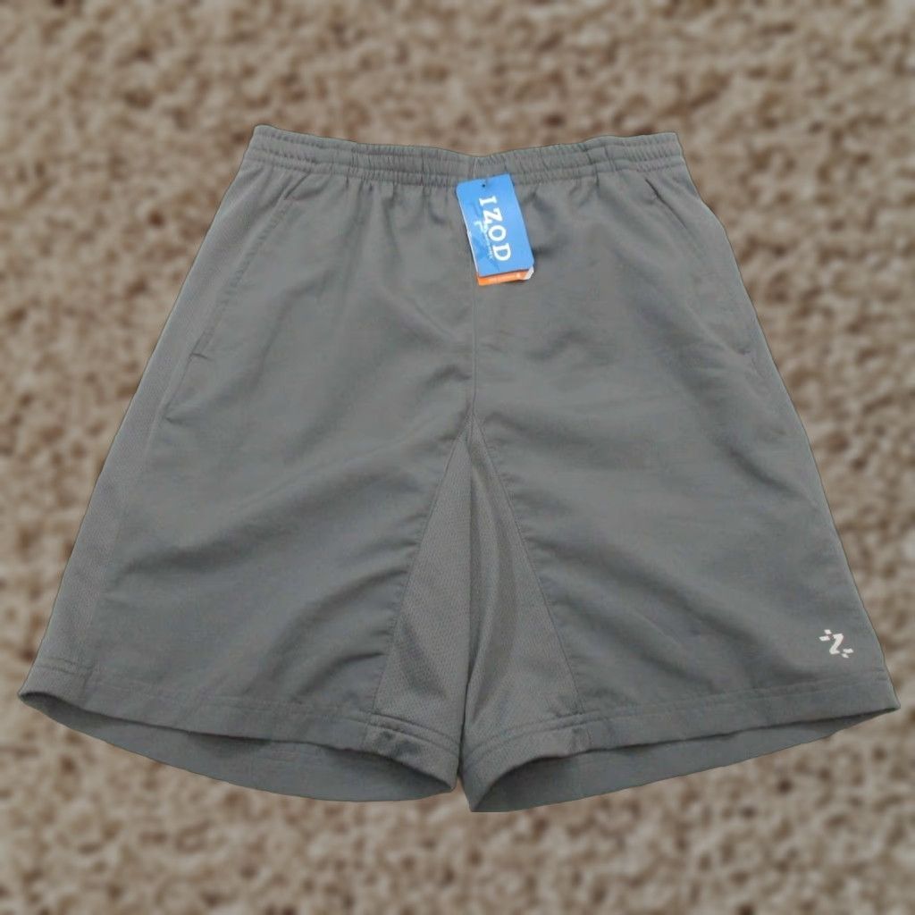 Izod IZOD Men's S Athletic Cycling Running PERFORMANCE Gray Shorts Size US 29 - 1 Thumbnail