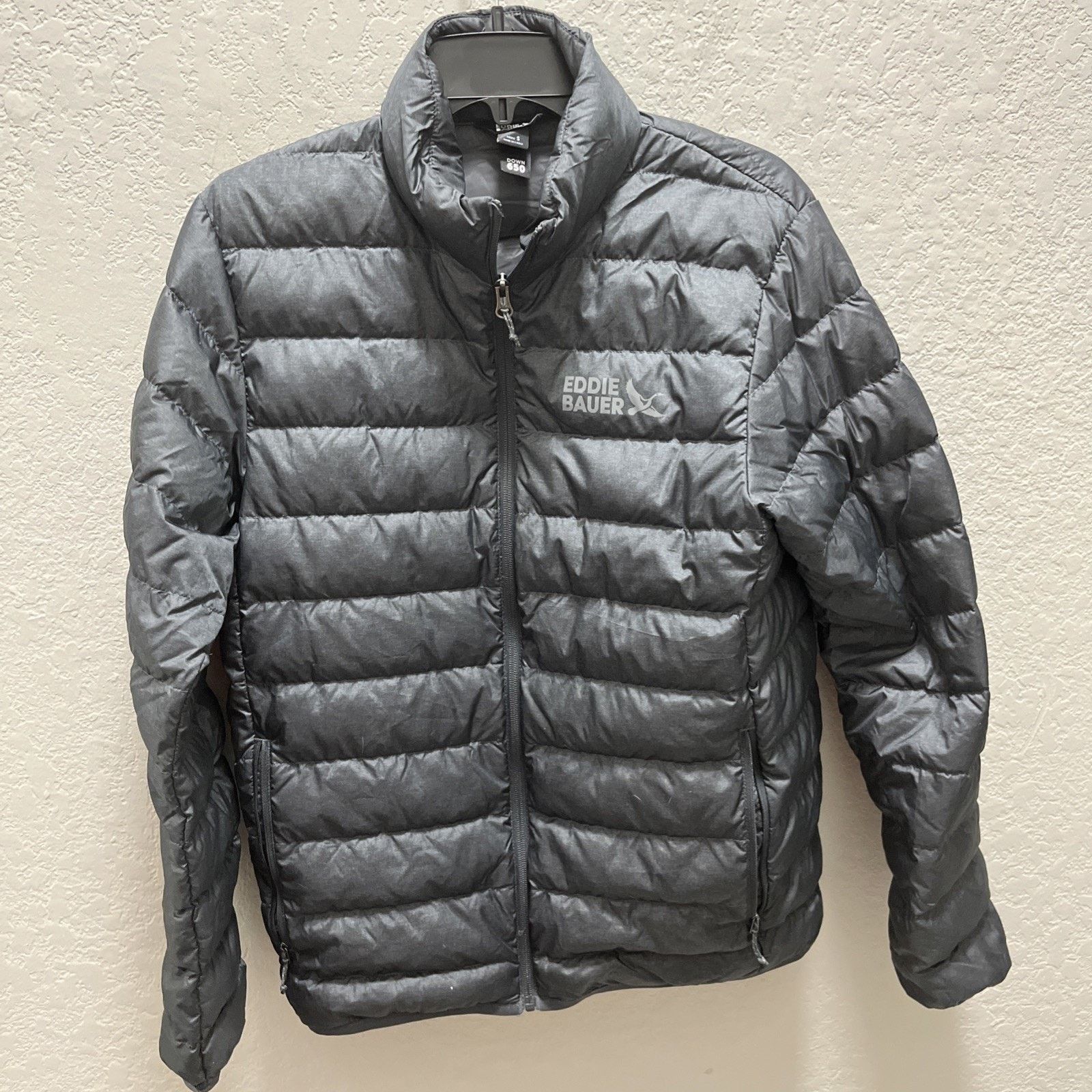Eddie Bauer Eddie Bauer EB650 Goose Down Full Zip Up Jacket Men S Gray Size US S / EU 44-46 / 1 - 1 Thumbnail