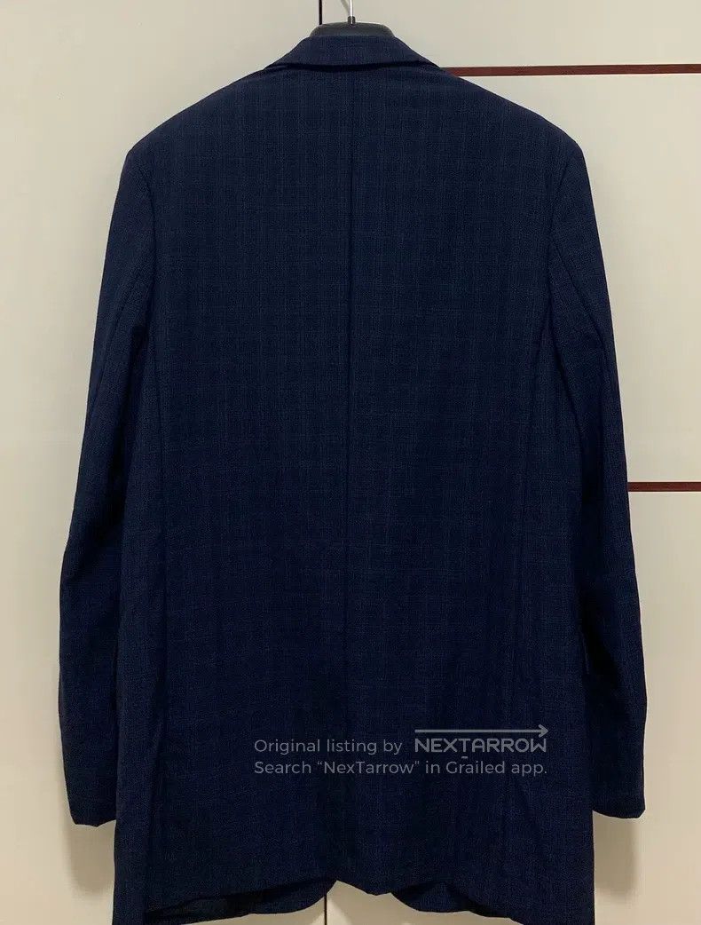 Saint Laurent Paris Saint Laurent Paris Gun Collar Blue Plaid Cashmere Suit Size US S / EU 44-46 / 1 - 2 Thumbnail