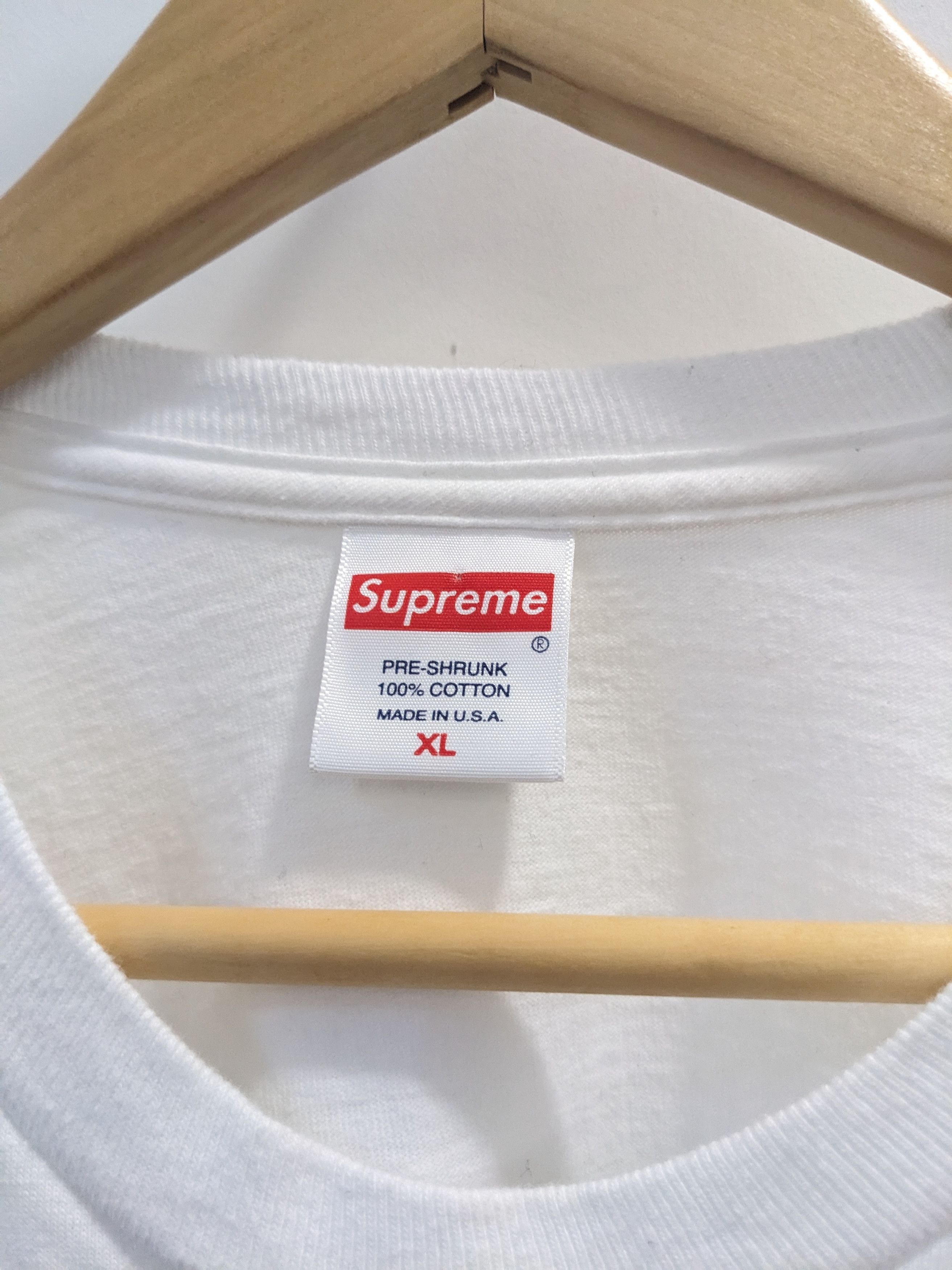Supreme Supreme Watercolor T-shirt White 2023 Logo XL 23 Size US XL / EU 56 / 4 - 6 Thumbnail