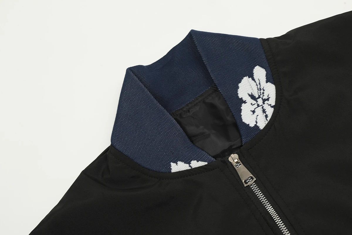 Japanese Brand × Vintage Flora Patchwork Cleanfit Jacquard Jacket Size US L / EU 52-54 / 3 - 4 Thumbnail
