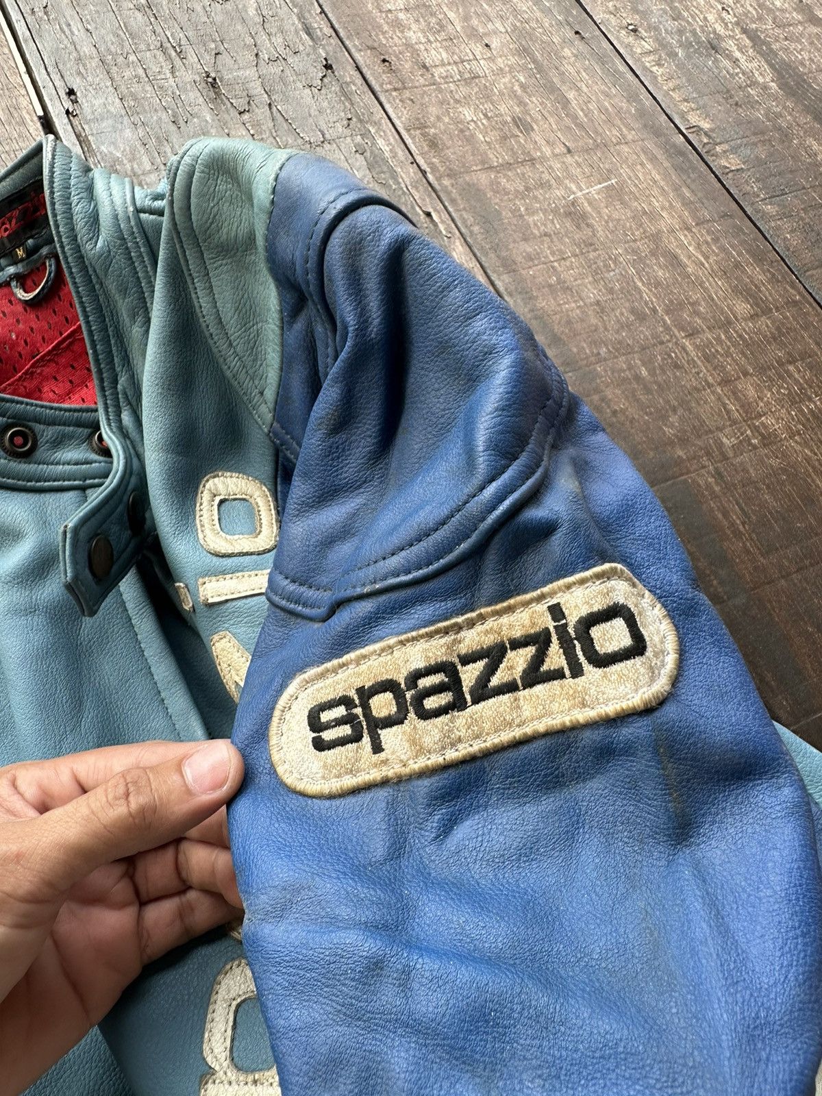 Japanese Brand Spazzio leather racing jacket Size US XS / EU 42 / 0 - 9 Thumbnail