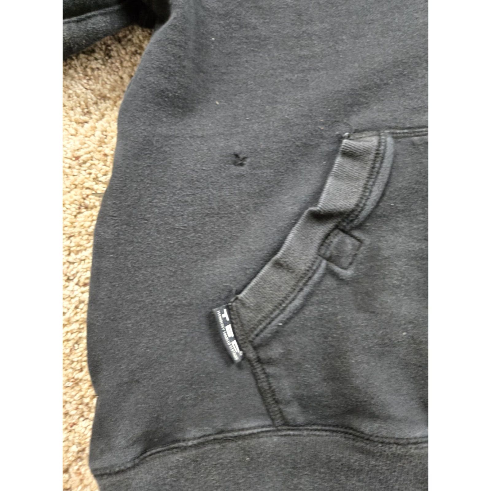 Vintage SCOTTeVEST Hoodie Mens M Black Full Zip AMGEN Tour Of California Distressed Size US M / EU 48-50 / 2 - 6 Thumbnail
