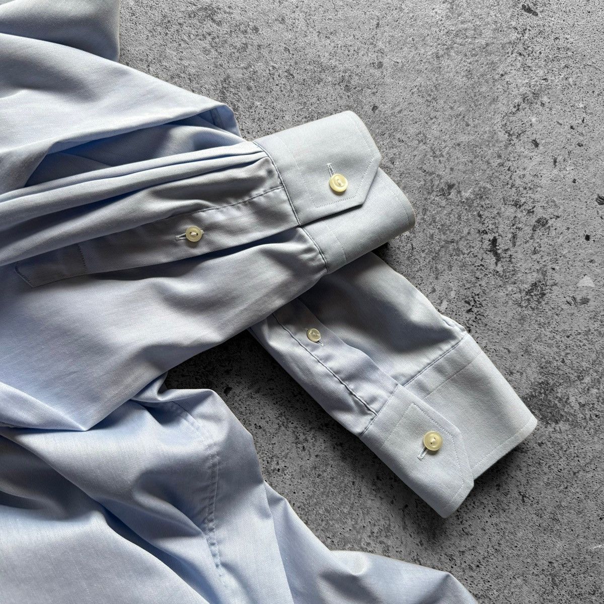 Eton Eton Mens Light Blue Classic Fit Long Sleeve Button Up Shirt Size US M / EU 48-50 / 2 - 7 Thumbnail