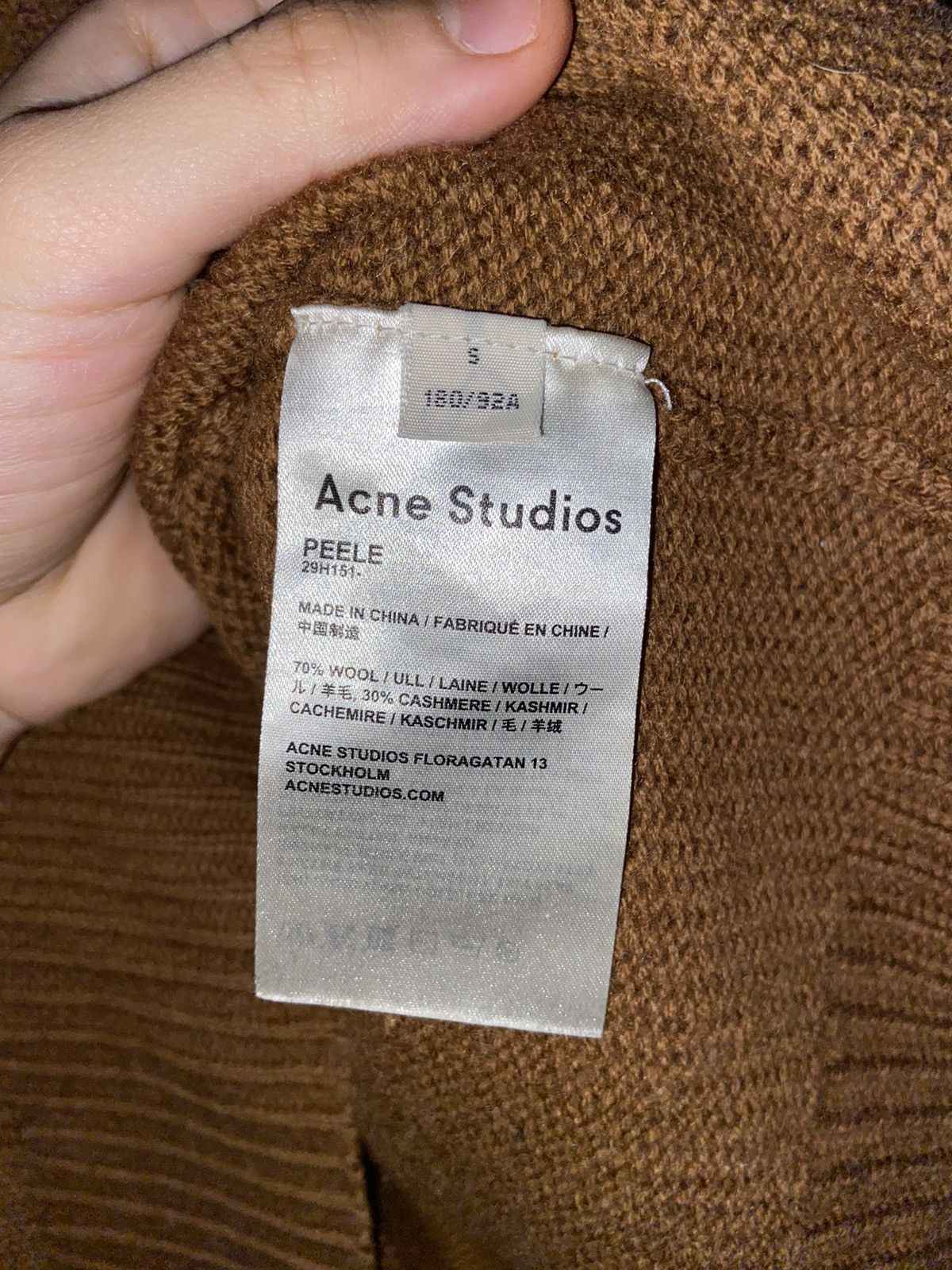 Acne Studios Acne Peele in Almond brown S Size US S / EU 44-46 / 1 - 5 Thumbnail