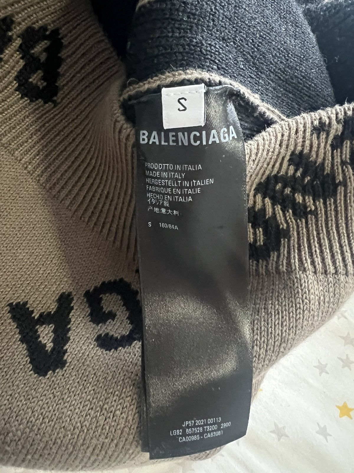 Balenciaga Balenciaga Logo Sweater Size US S / EU 44-46 / 1 - 4 Thumbnail