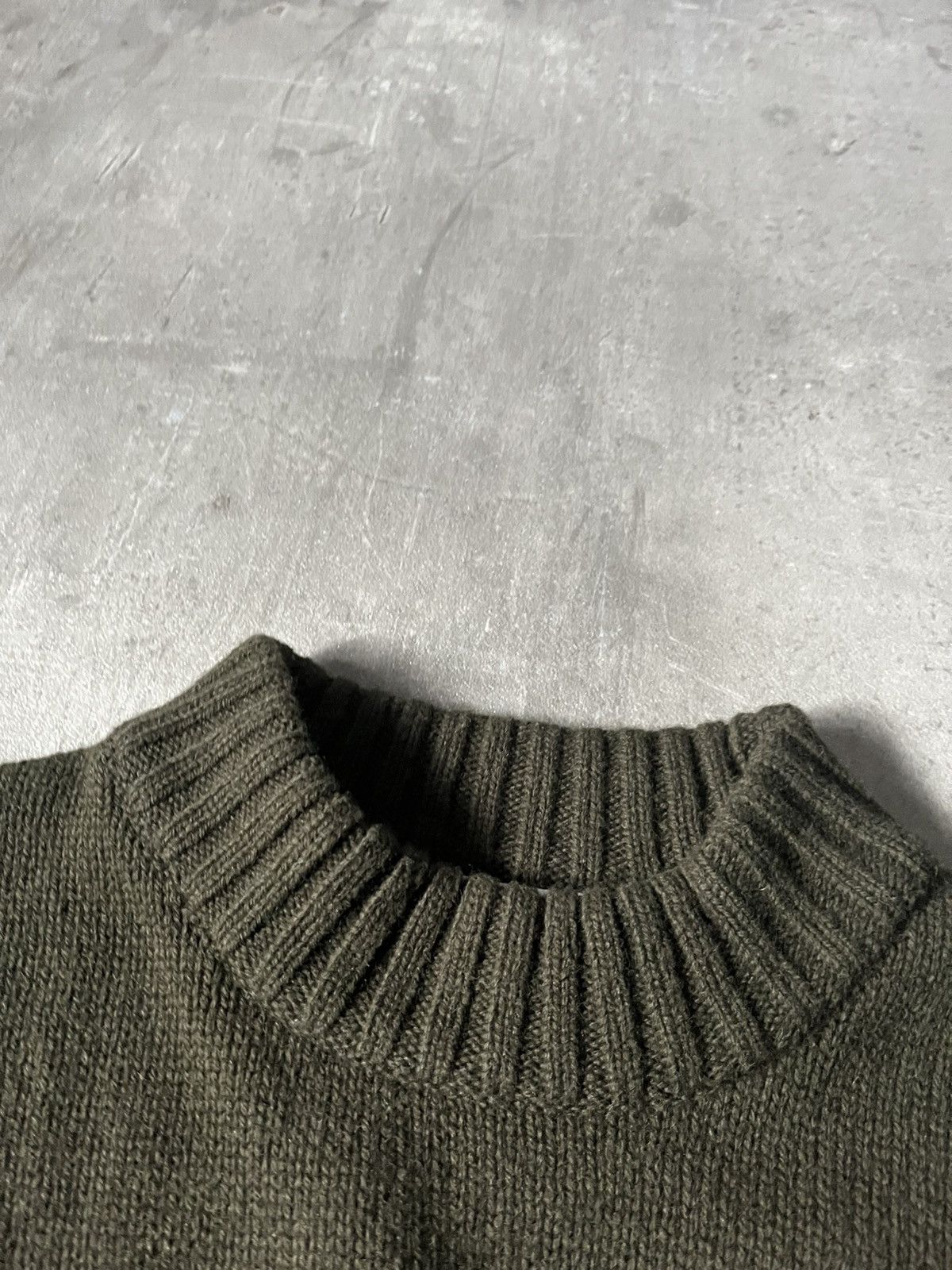 Walter Van Beirendonck W&LT Walter Van Beirendonck green 90s sweater wool Size US M / EU 48-50 / 2 - 5 Thumbnail