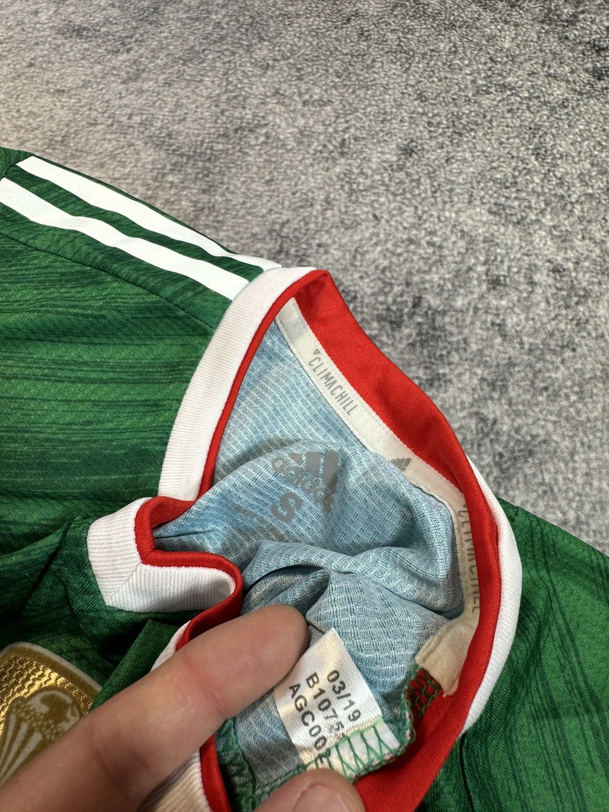 Adidas × Vintage VTg Algeria Adidas Soccer Jersey Blokecore Style Rare S Size US S / EU 44-46 / 1 - 4 Thumbnail