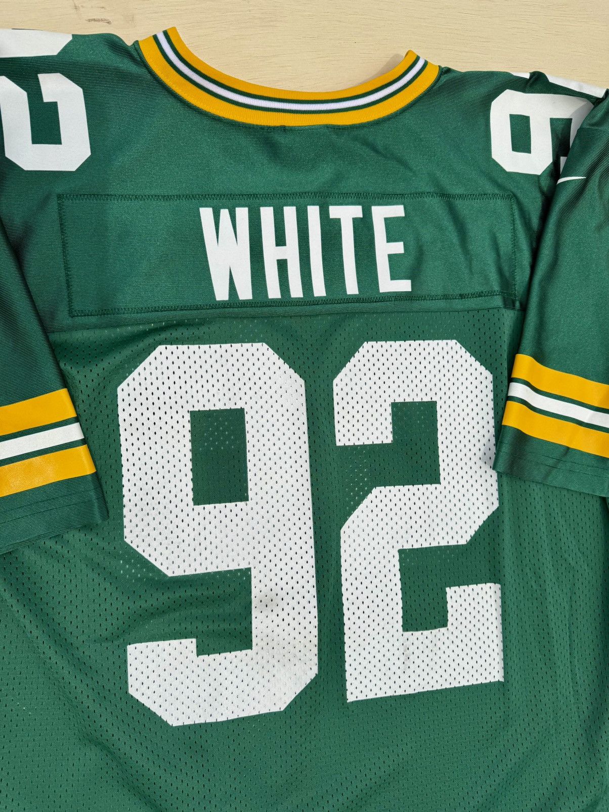 Nike × Vintage Vintage Nike Reggie White Green Bay Packers NFL Jersey Size US XL / EU 56 / 4 - 3 Thumbnail