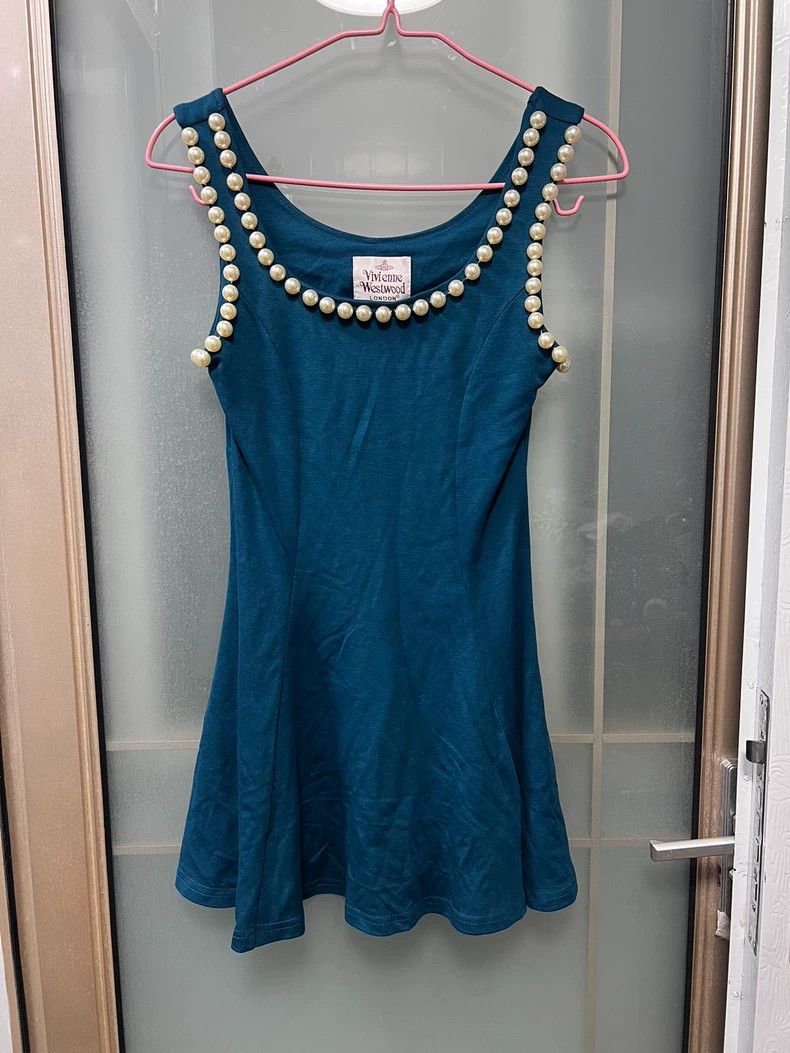 Vivienne Westwood Vivienne Westwood Pearl Embellished Dress - dmc Size US M / EU 48-50 / 2 - 1 Thumbnail