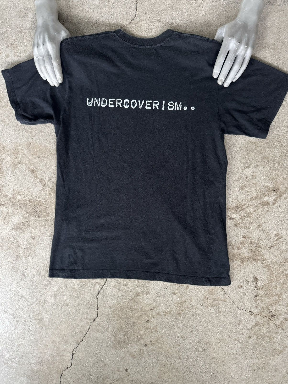 Undercover ARCHIVE UNDERCOVER COMIC SANS TROLL HUMOR T SHIRT | Grailed