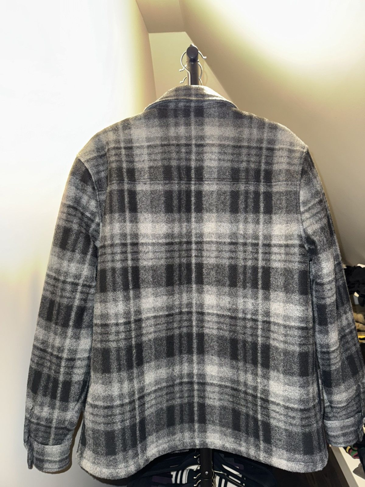 Vince VINCE GREY FLANNEL HEAVY WOOL COAT Size US M / EU 48-50 / 2 - 5 Thumbnail