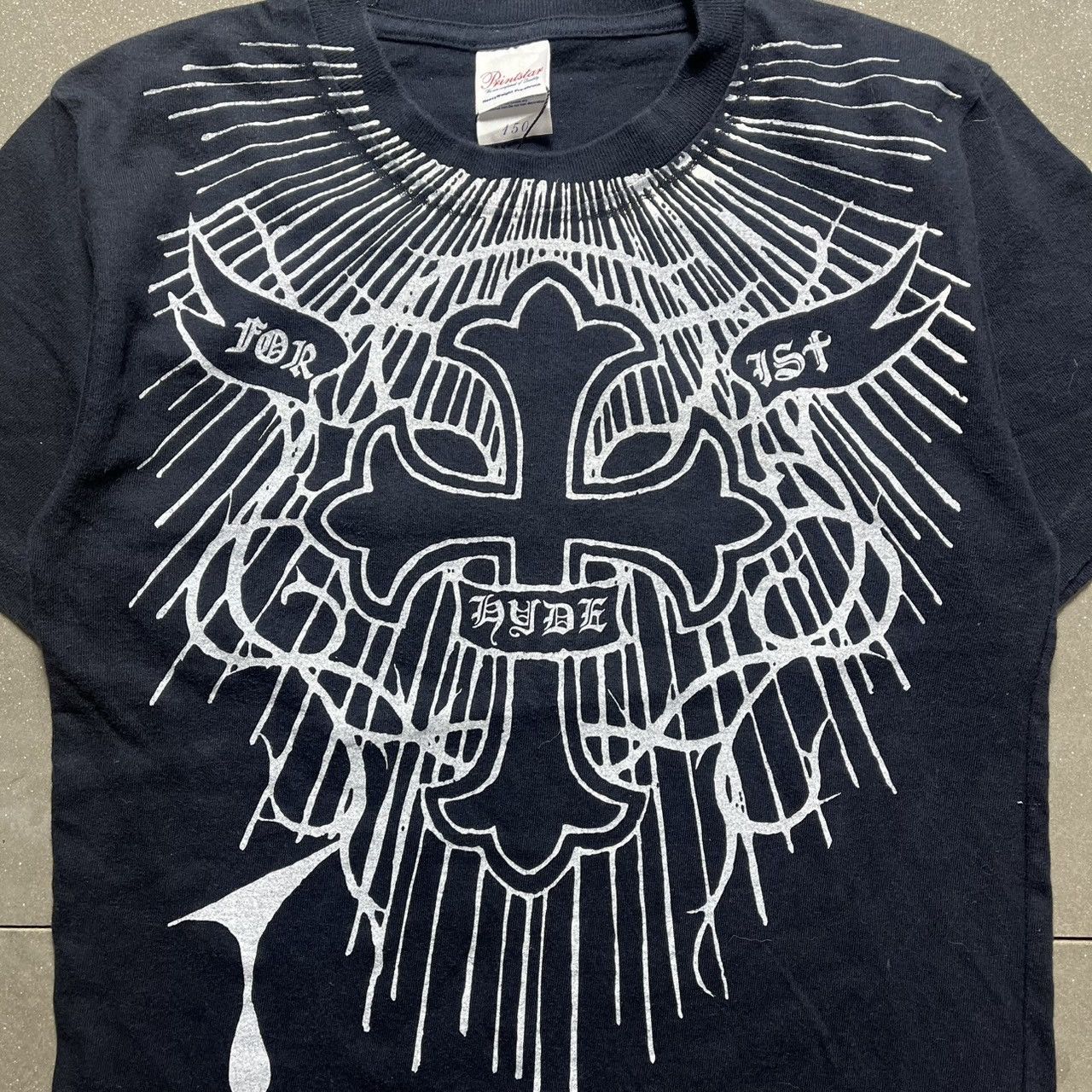 If Six Was Nine × Japanese Brand × Le Grande Bleu (L.G.B.) Hydeist Japanese Brand Punk T-shirt Size S / US 4 / IT 40 - 4 Thumbnail