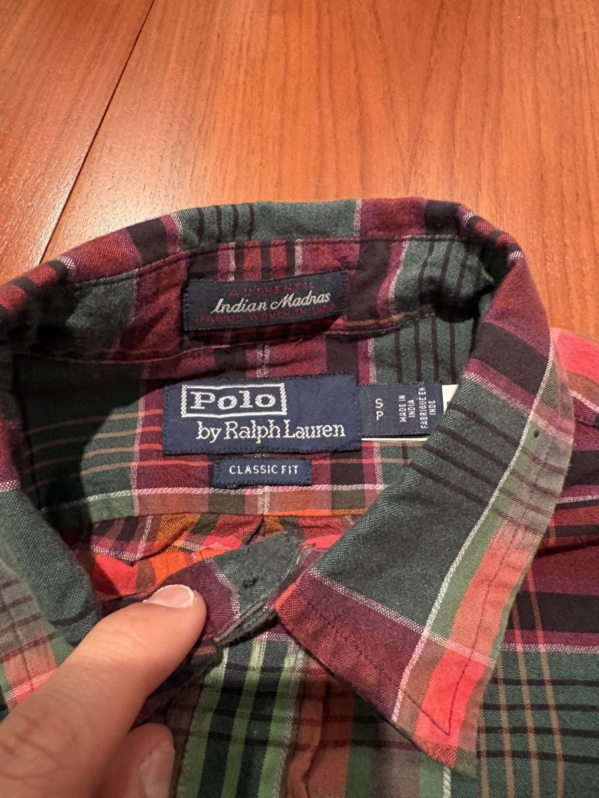 Polo Ralph Lauren Polo Ralph Lauren Madras Workshirt Small Size US S / EU 44-46 / 1 - 3 Thumbnail