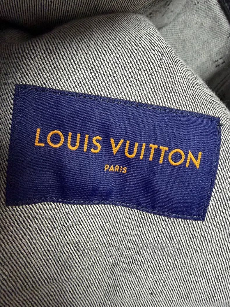 Louis Vuitton Louis Vuitton Dark black presbyopia denim jacket Size US M / EU 48-50 / 2 - 3 Thumbnail